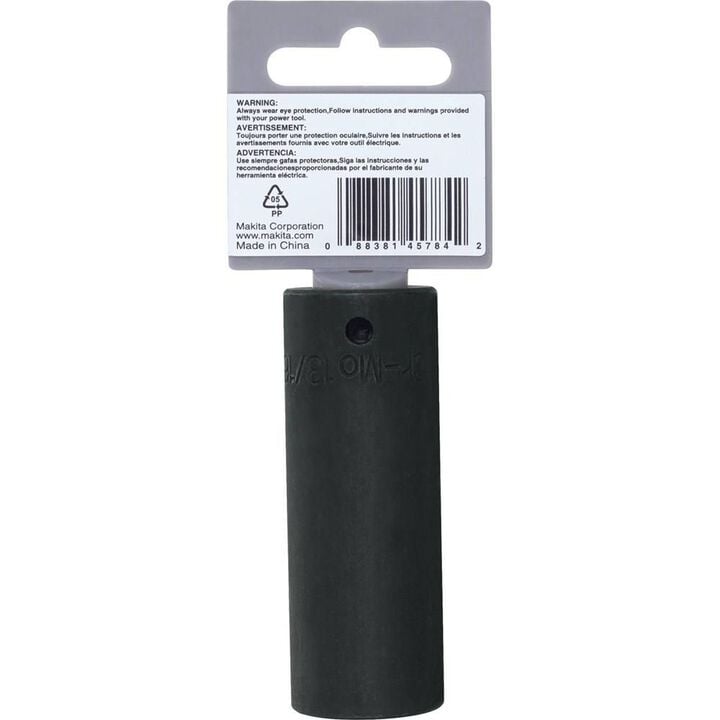 Makita 13/16in Deep Well SAE Impact Socket, 1/2in Drive, large image number 4