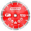 Diablo Tools 7 Inch Segmented Rim Diamond Cut-Off Blade for Masonry, small image number 1