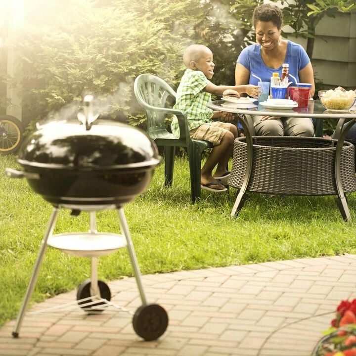 Weber Jumbo Joe 22 Inch Premium Charcoal Grill, Black, large image number 10