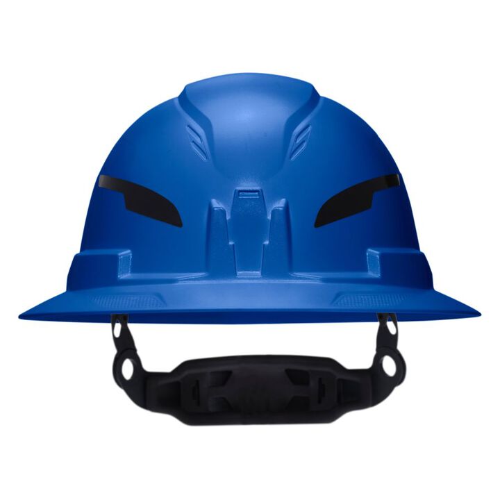 Klein Tools Class E Type-2 Hard Hat Non-Vented Full Brim with Strap Blue