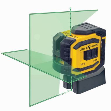 Stabila LAX 300 Green Laser Level Tool Set