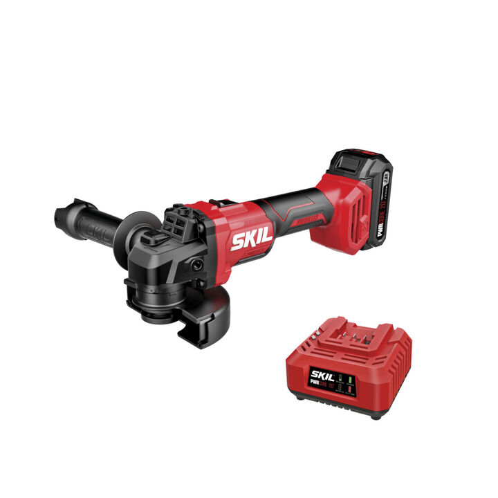 SKIL PWR CORE 20 Brushless 20V 4-1/2 Inch Angle Grinder Kit