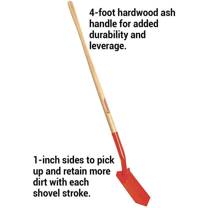 Corona Trench Shovel 4in Steel V-Shaped General Purpose, large image number 2