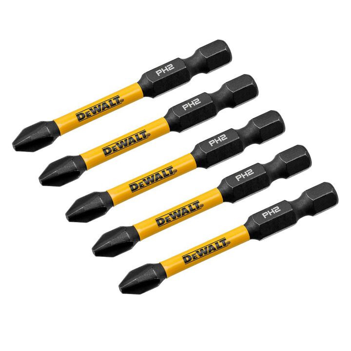 DEWALT Elite Series 2-1/4 Inch PH2 Bits, 5 Pieces, large image number 6