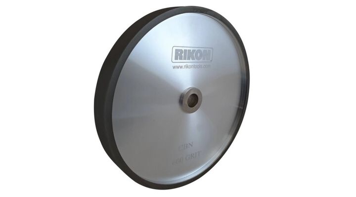 RIKON PRO Grinding Wheel 8 Inch x 1 Inch CBN 600 Grit 5/8 Inch Arbor