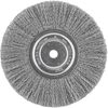 DEWALT 10 In. Crimped Bench Wire Wheel 3/4 In. Arbor Wide Face .014, small