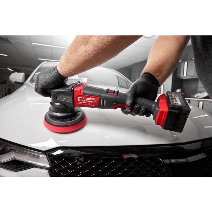 Milwaukee 6 Inch Foam Polishing Pad, Black, large image number 3