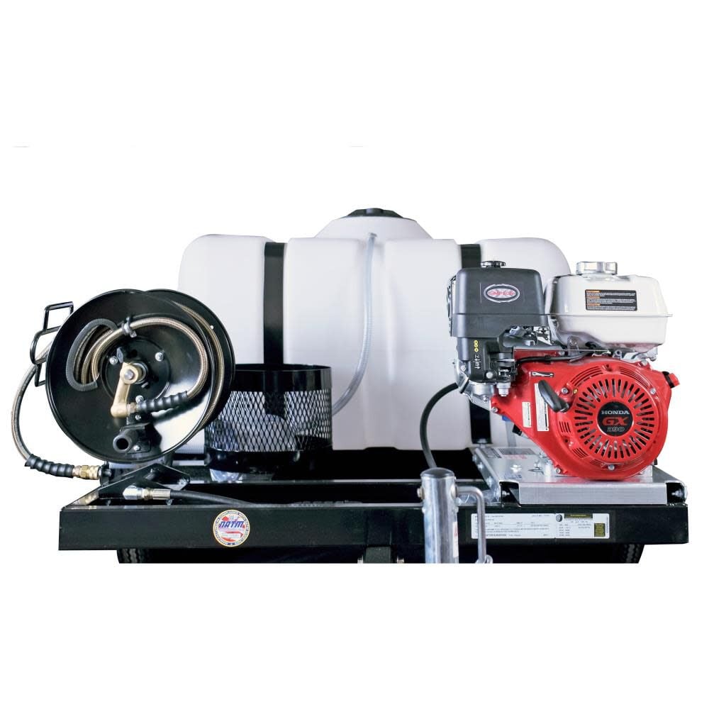 Simpson 4200 PSI 4.0 GPM Gas Powered Cold Water Pressure Washer Trailer with 5 Spray Tips, large image number 5