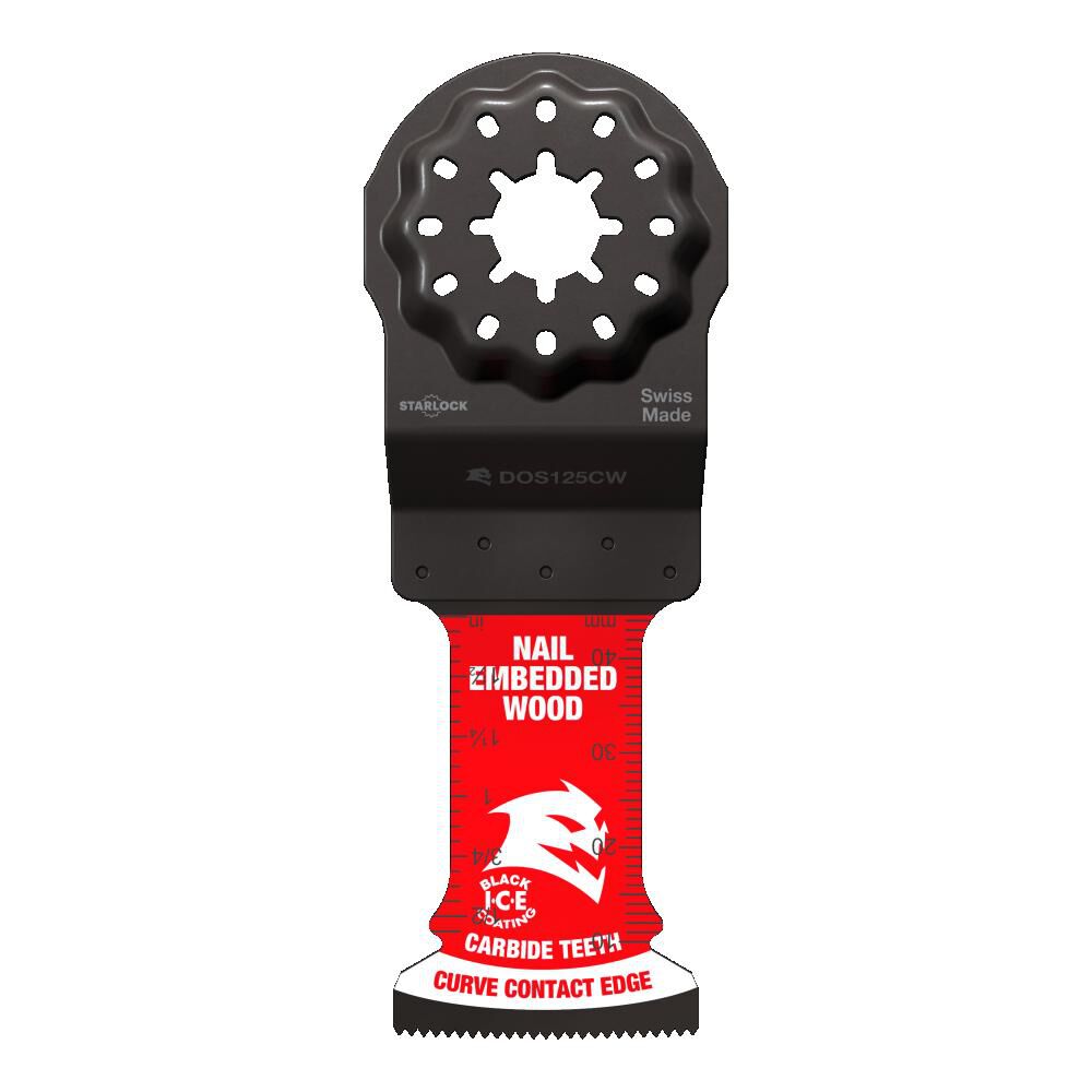 Diablo Tools 1-1/4in Starlock AMPED Carbide Teeth Oscillating Blade for Nail-Embedded, large image number 1