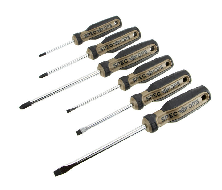 Spec Ops Screwdriver Set 6pc