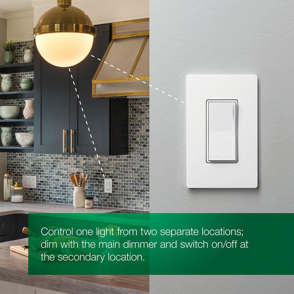 Lutron Sunnata LED+ 120V 150W 1.25A 1P 3-Way Dimmer Switch, large image number 3