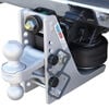Shocker Hitch Streamline 10K Aluminum 2in Air Receiver Hitch & Silver Combo Ball Mount with 2in & 2-5/16in Hitch Balls, small image number 1