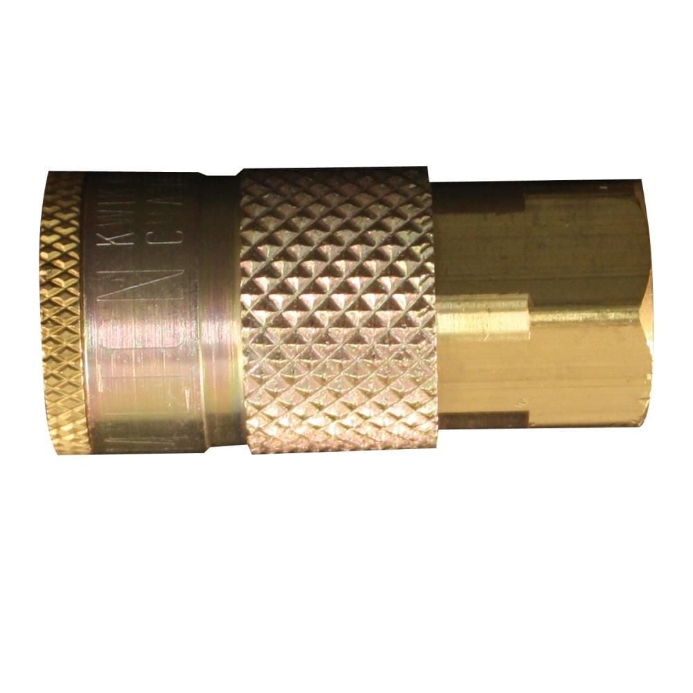 Milton T Style Coupler 1/4 In. FNPT, large image number 1