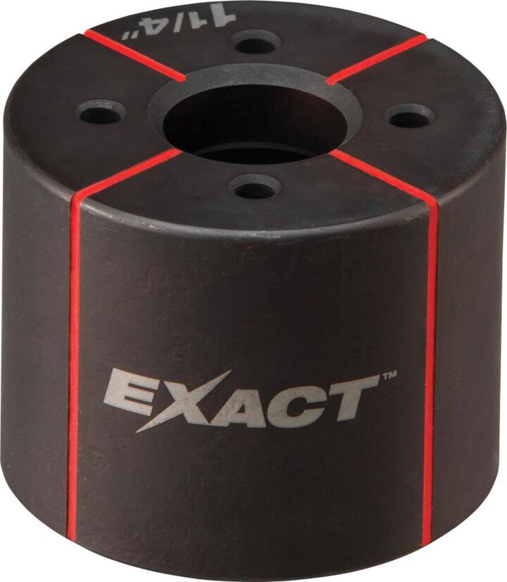Milwaukee EXACT 1/2 in. to 2 in. Hand Ratchet Knockout Set, large image number 3