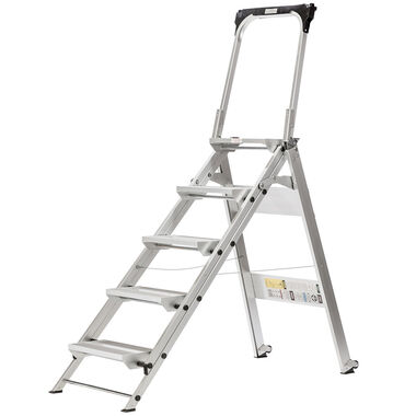 Xtend and Climb 4 Ft Step Ladder Aluminum 375Lb Type IAA
