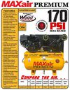MAXair Air Compressor 13 HP 30 Gallon Gasoline Truck Mount, small image number 4
