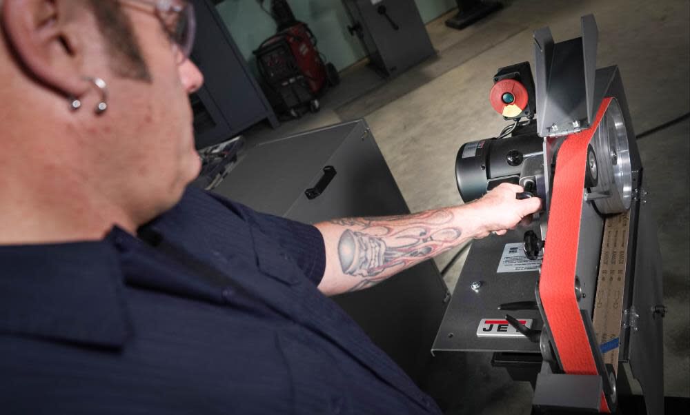 Jet square cheap wheel grinder