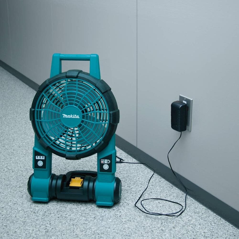 Makita 18V LXT Lithium-Ion Cordless Job Site Fan (Bare Tool) DCF201Z ...