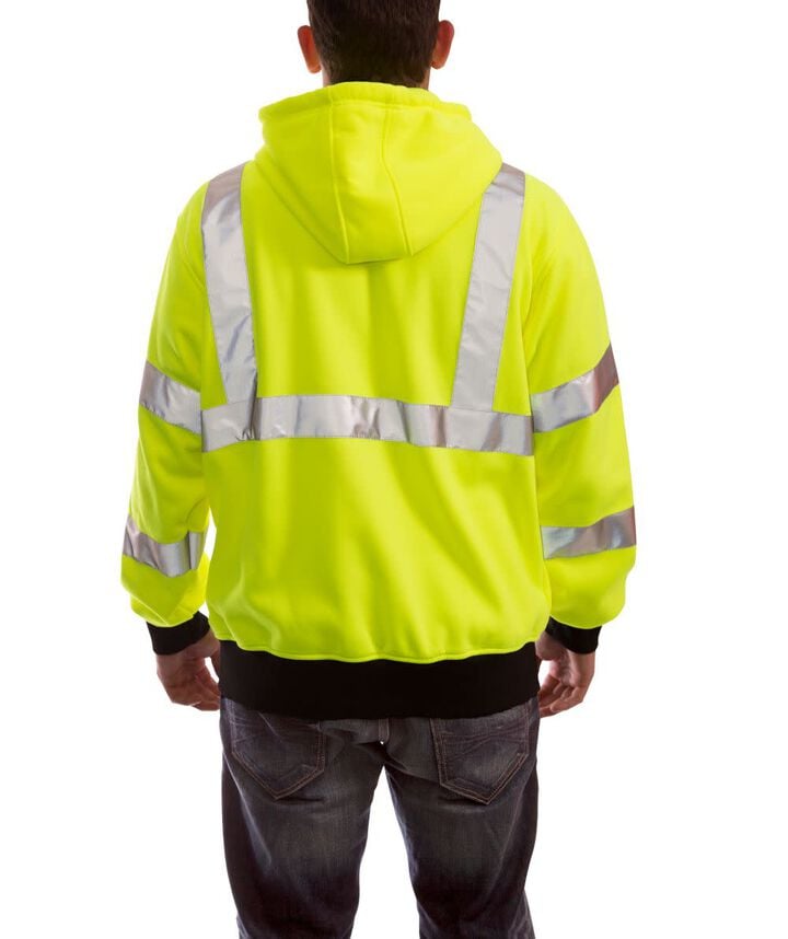 Tingley Job Sight Zip-Up Hoodie Hi-Vis Medium, large image number 1