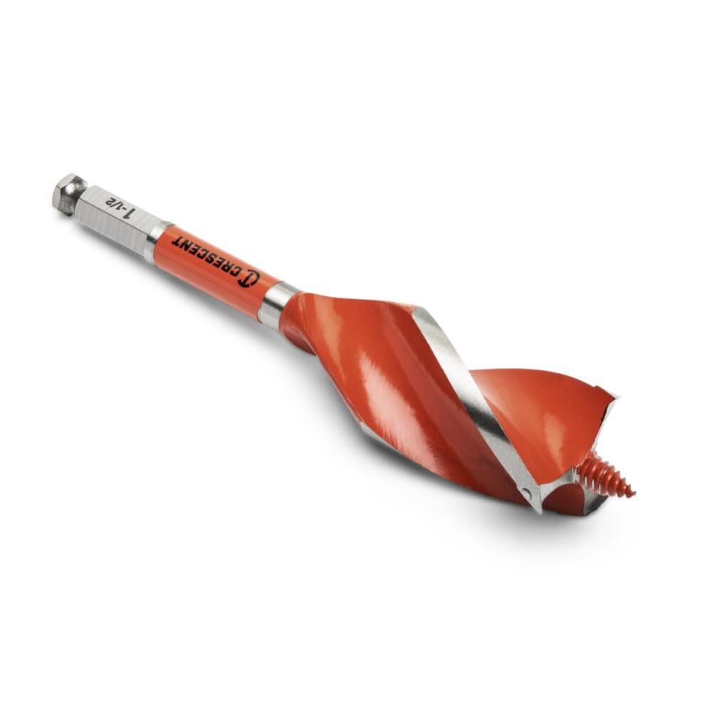 Crescent Solid Auger Drill Bit, 1-1/2 Inch x 7-1/2 Inch, large image number 4