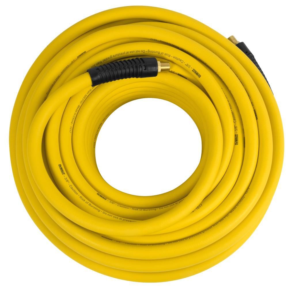 DEWALT 3/8 in. x 100 ft. Premium Rubber Air Hose, large image number 5