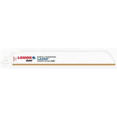 Lenox 9 In. 14TPI Gold Reciprocating, large image number 0