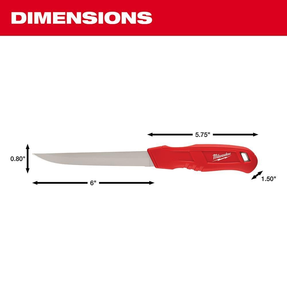 Milwaukee Straight Edge Insulation Knife, large image number 4