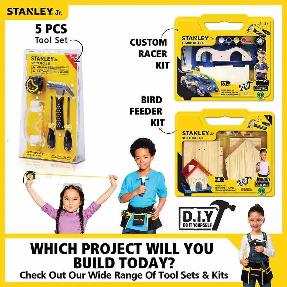 Stanley Jr High-Quality Fabric Sturdy Kids Tool Belt T010M