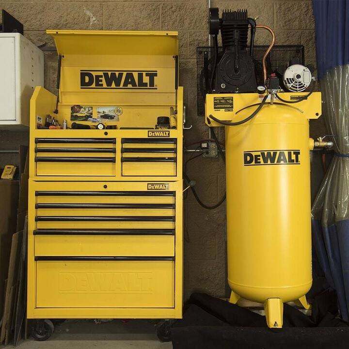 DEWALT 60 Gallon 175 PSI Electric Air Compressor, large image number 4