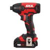 SKIL 20V 1/4'' Hex Impact Driver PWRCORE Kit, small image number 2