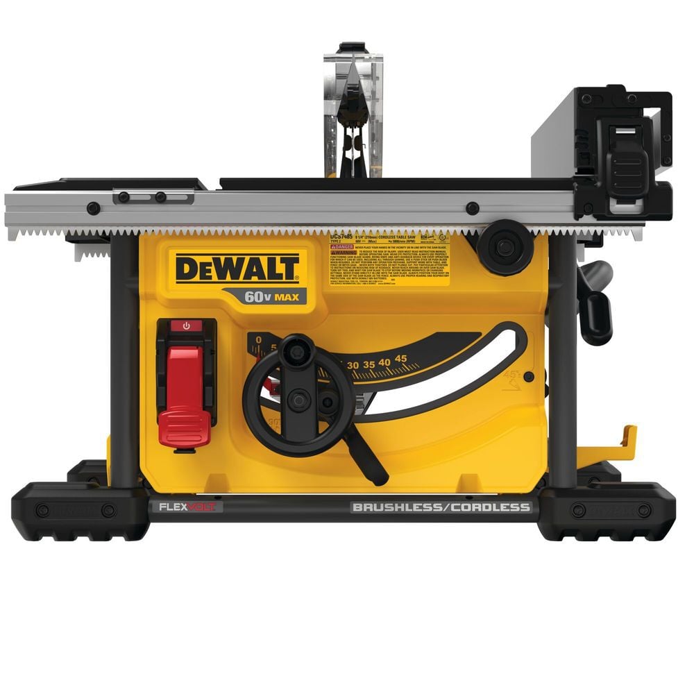 DEWALT FLEXVOLT 60V MAX 8-1/4In Table Saw (Bare Tool), large image number 2