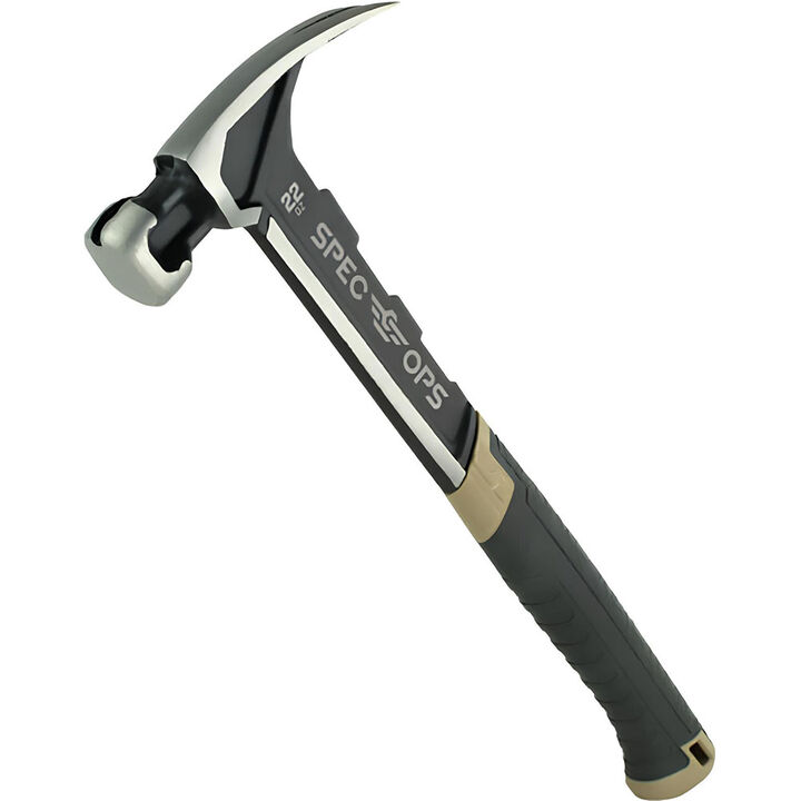Spec Ops 22 oz Smooth Face Framing Hammer with Steel Handle