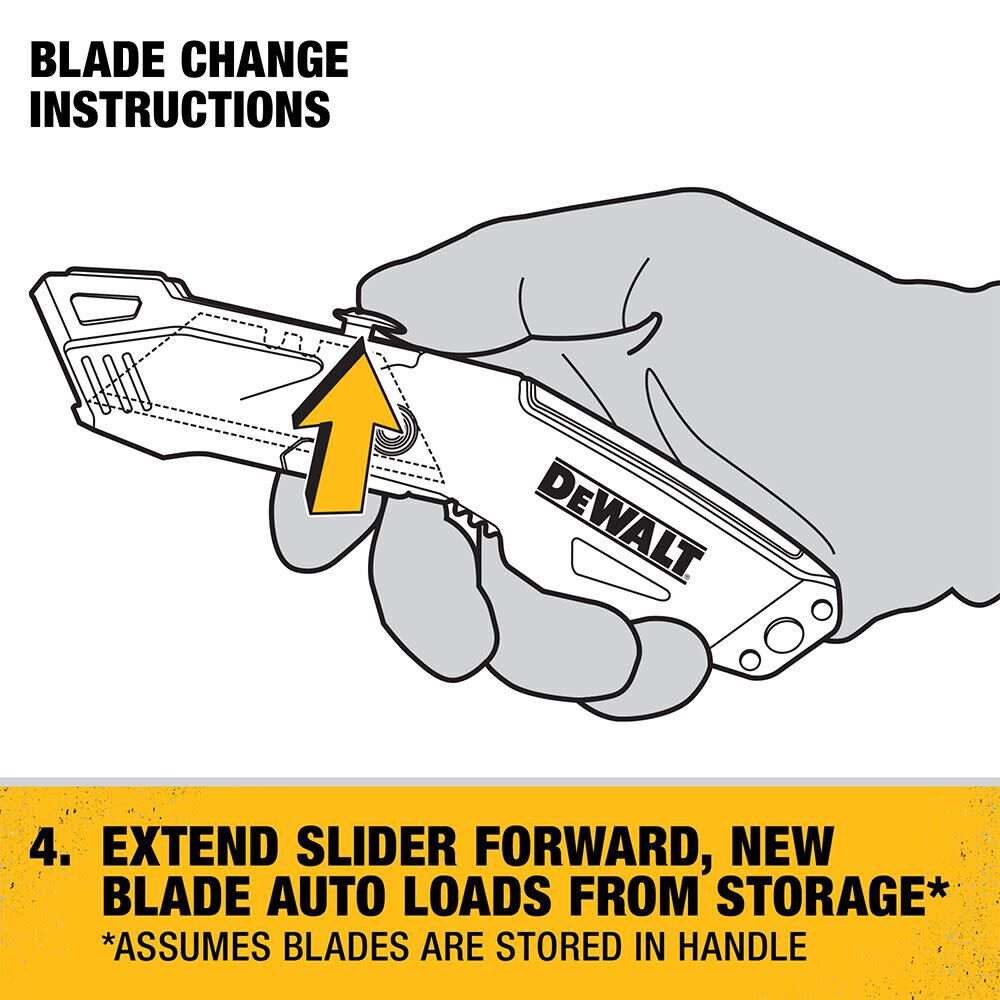 DEWALT Folding Retractable Auto-Load Knife, large image number 8