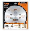 CMT 12 In x 72 x 1 In ITK Finish Compound Miter Blades, small image number 5
