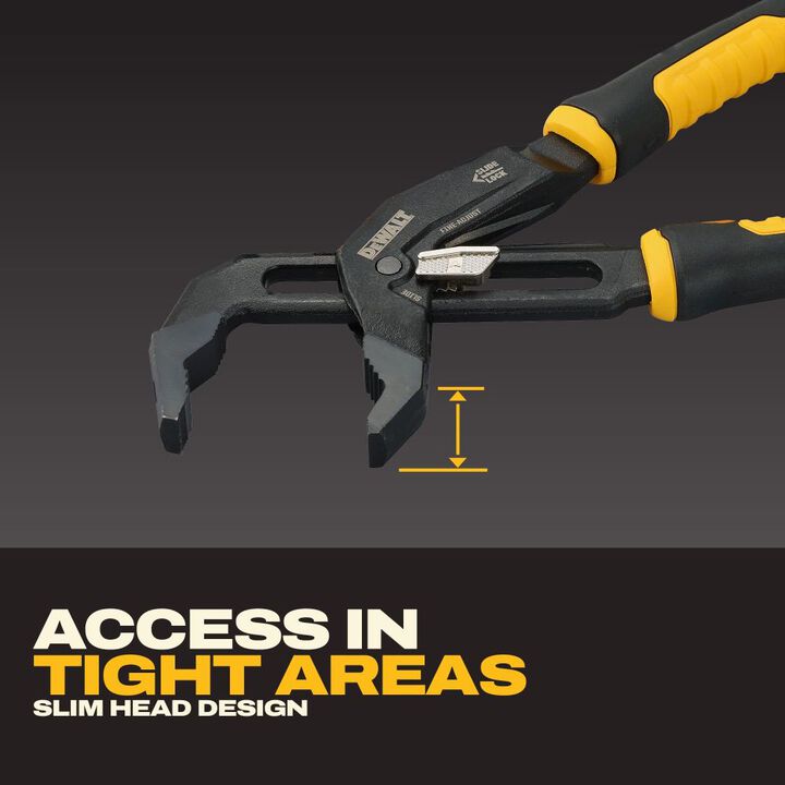 DEWALT 12 inch 10 inch 8 inch Slidelock V-Jaw Pliers Bundle, large image number 3