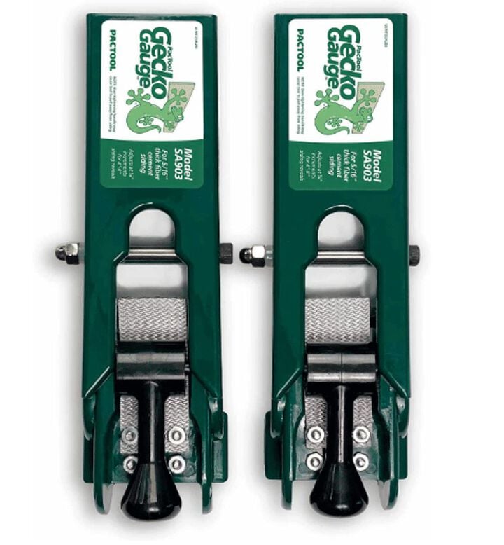Pactool International Gecko Gauge Hardie Board Siding Gauges 2pc