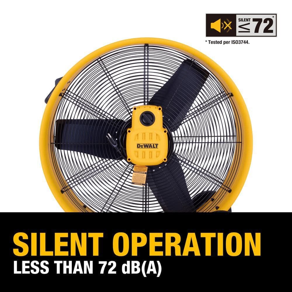 DEWALT 30 Inch 8000 CFM Drum Fan with 12 Ft Cord, large image number 6