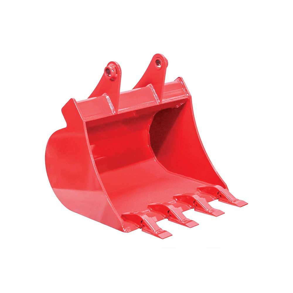 GreyWolf Attachments 20 Inch 4-Tooth Skid Steer Bucket, large image number 7