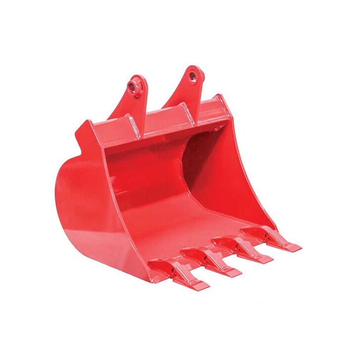 GreyWolf Attachments 20 Inch 4-Tooth Skid Steer Bucket, large image number 6
