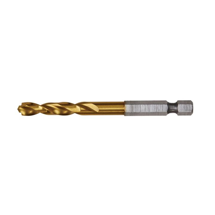 DEWALT Impact Ready Titanium Nitride Coated Drill Bit, 1/4 Inch, large image number 0
