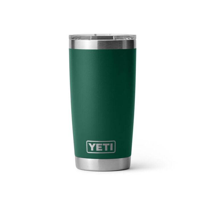 YETI 20oz Rambler Tumbler with Magslider Lid Black Forest Green