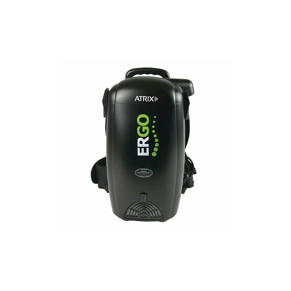 Atrix Black Ergo Backpack HEPA Vacuum Cleaner, large image number 2