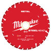 Milwaukee Steelhead 5 Inch Segmented Rim Diamond Cut-Off Blade for Metal, small image number 4