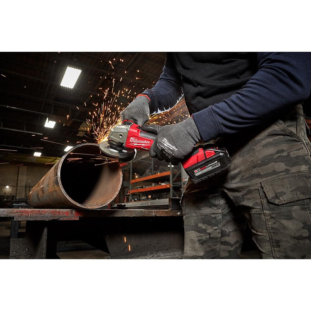 Milwaukee Promotional M18 FUEL 4-1/2 Inch / 5 Inch Grinder Slide Switch Lock-On (Bare Tool), large image number 9