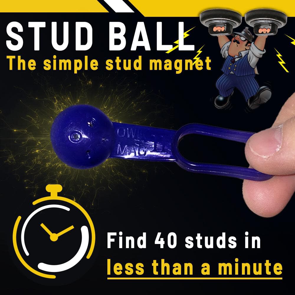 Rack-A-Tiers Stud Ball Magnetic Stud Finder Color May Vary, large image number 4
