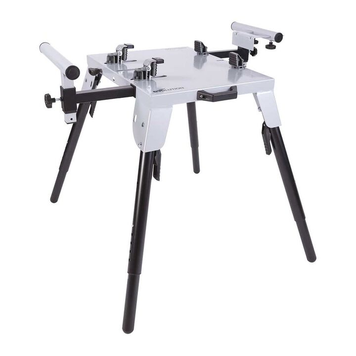Evolution Power Tools Evolution S355MCS 14" Metal Cutting Mitering Chop Saw & Chop Saw Stand Bundle, large image number 2