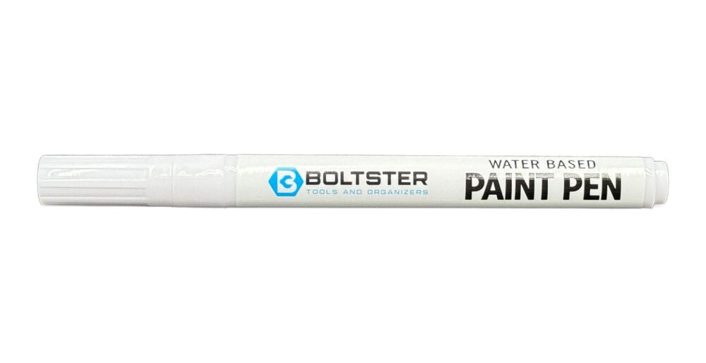Boltster Water-Based Organizer Paint Pen White, large image number 1