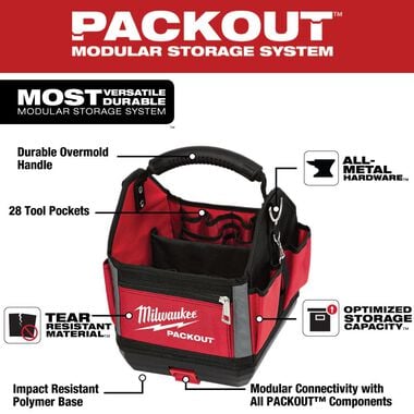 Milwaukee 10 in. PACKOUT Tote, large image number 1
