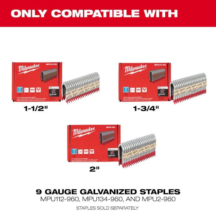 Milwaukee M18 FUEL Utility Fencing Stapler (Bare Tool)-Reconditioned, large image number 8