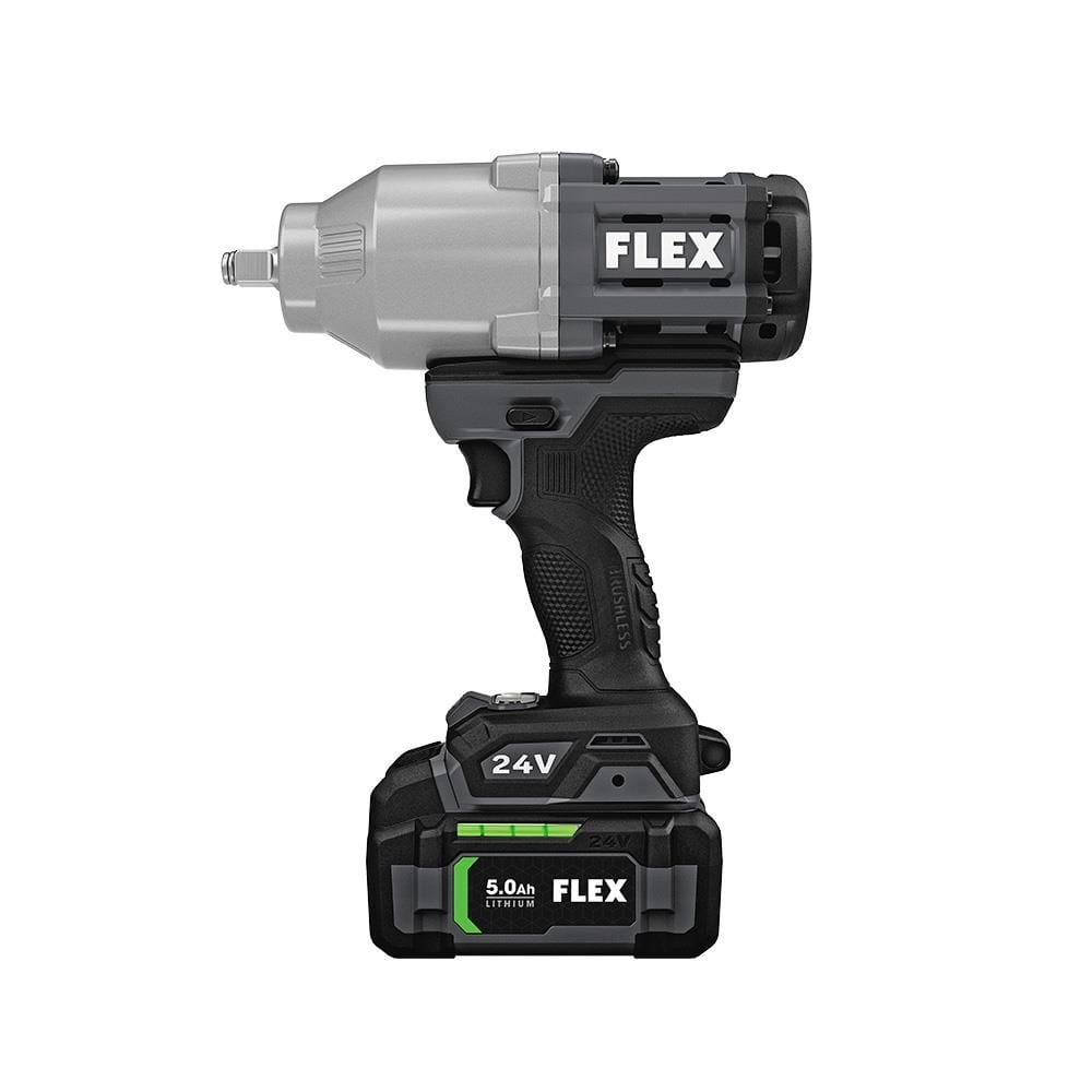 FLEX 24V 1/2-In. High Torque Impact Wrench Kit, large image number 13